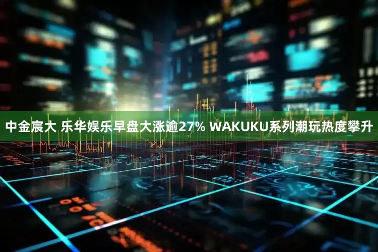 中金宸大 乐华娱乐早盘大涨逾27% WAKUKU系列潮玩热度攀升