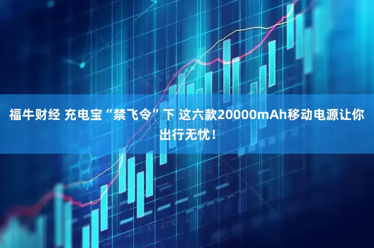 福牛财经 充电宝“禁飞令”下 这六款20000mAh移动电源让你出行无忧！