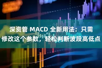 深资管 MACD 全新用法：只需修改这个参数，轻松判断波段高低点