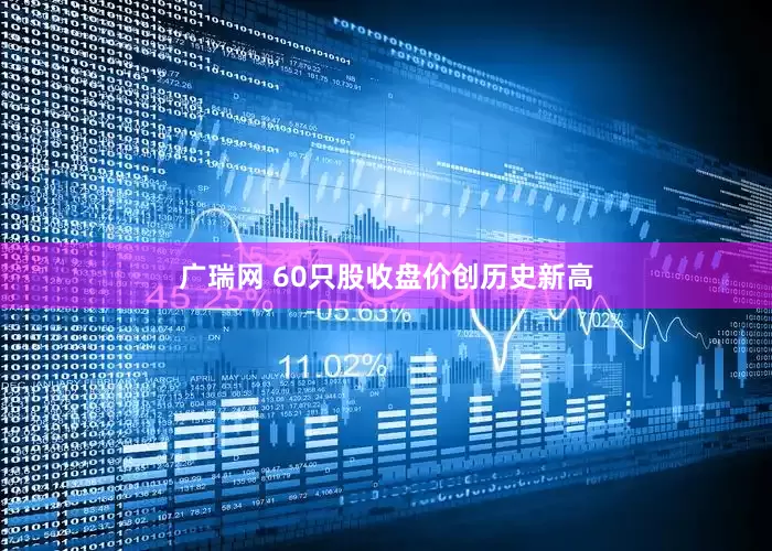 广瑞网 60只股收盘价创历史新高